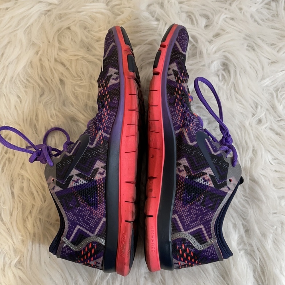 Nike Free 5.0 TR Fit 4 Print Training Shoe Size 9 - Picture 8 of 14